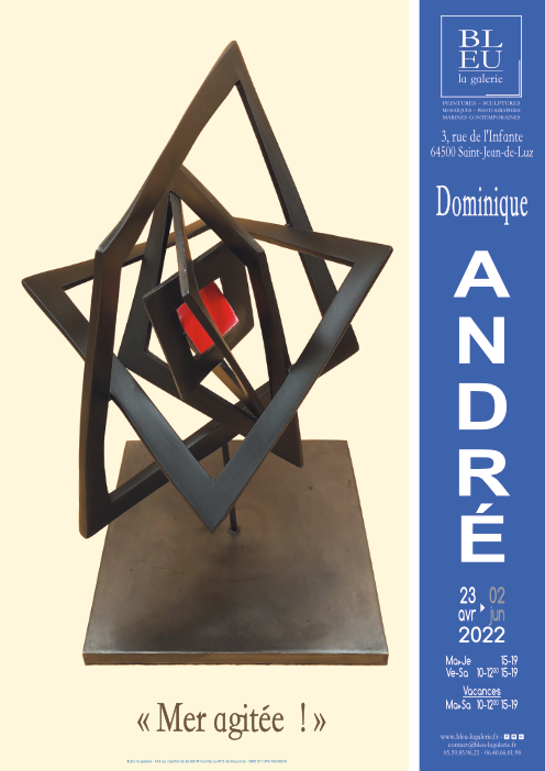 affiche expo Dominique André