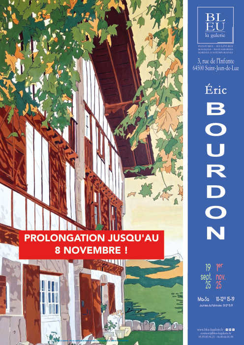 affiche expo Eric Bourdon