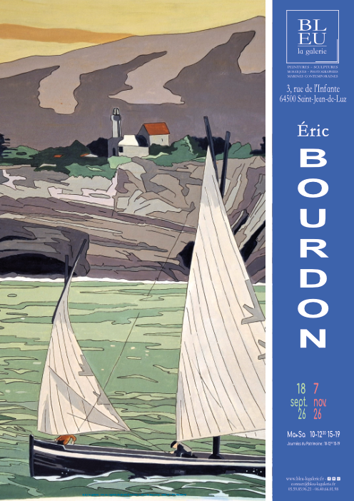 affiche expo Eric Bourdon